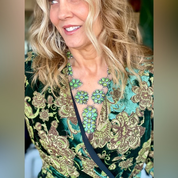 NWT ZARA Velvet Fringe Dress - Picture 10 of 10